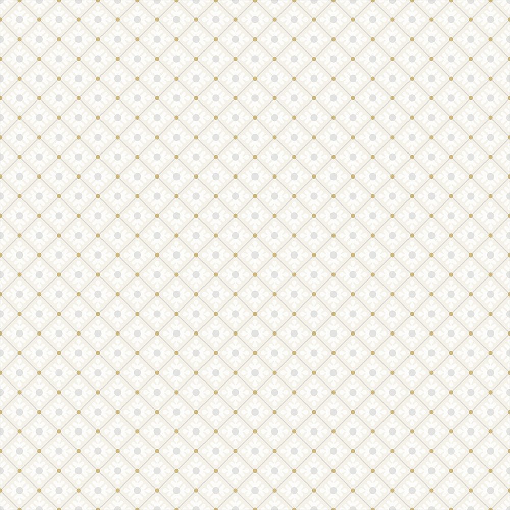 Skarhamn Wallpaper - White / Light Gray - Midbec - 33021 - Premier Wallcovering