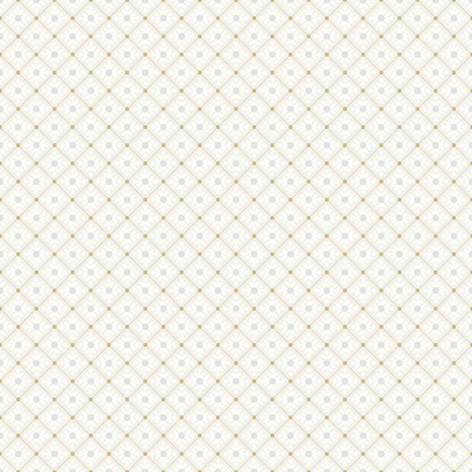 Skarhamn Wallpaper - White / Light Gray - Midbec - 33021 - Premier Wallcovering