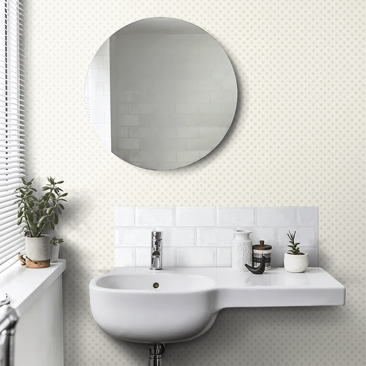 Skogsstjarna Wallpaper - Beige - Boråstapeter - 5807 - Premier Wallcovering