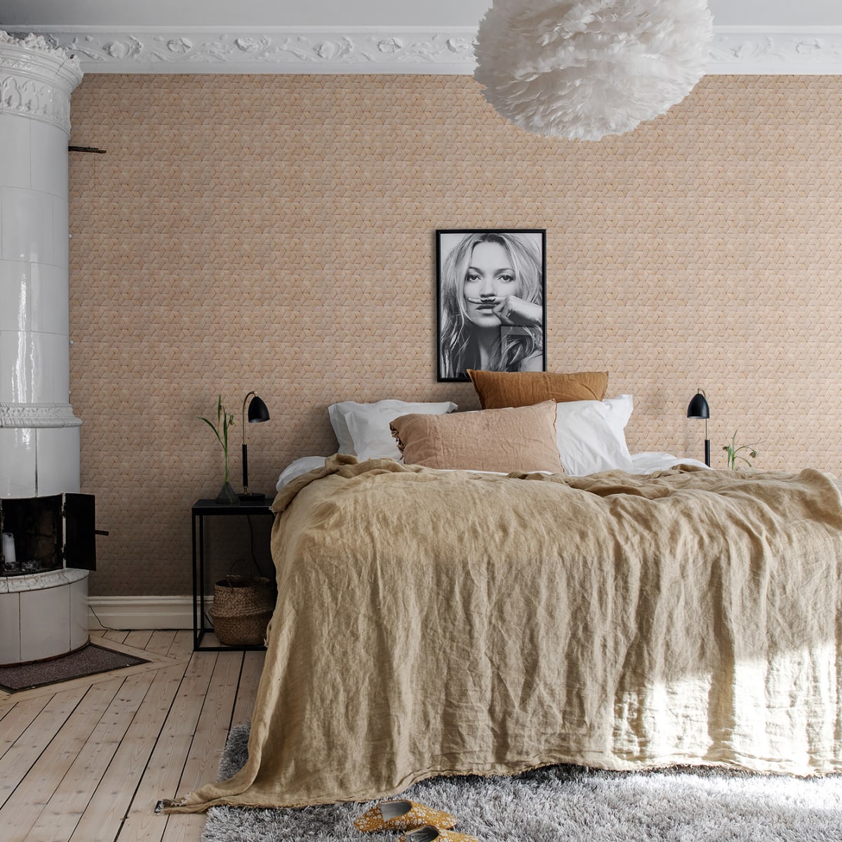 Small Birch Bark Braids Wallpaper - Nature - Rebel Walls - R18539 - Premier Wallcovering