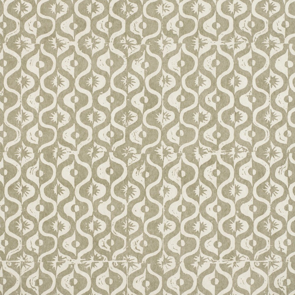Small Medallion Wallpaper - Stone - Blithfield - 680-02 - Premier Wallcovering