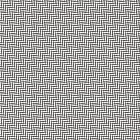 Small Prints Houndstooth Wallpaper - Black - Galerie - G56659 - Premier Wallcovering