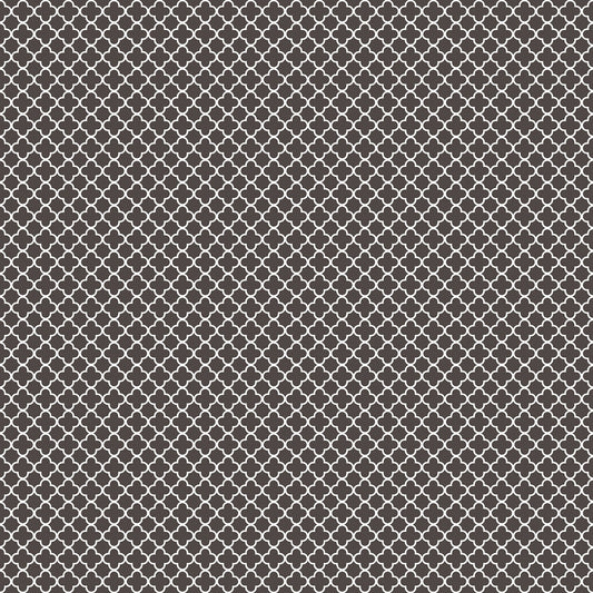 Small Prints Medallion Wallpaper - Black - Galerie - G56662 - Premier Wallcovering
