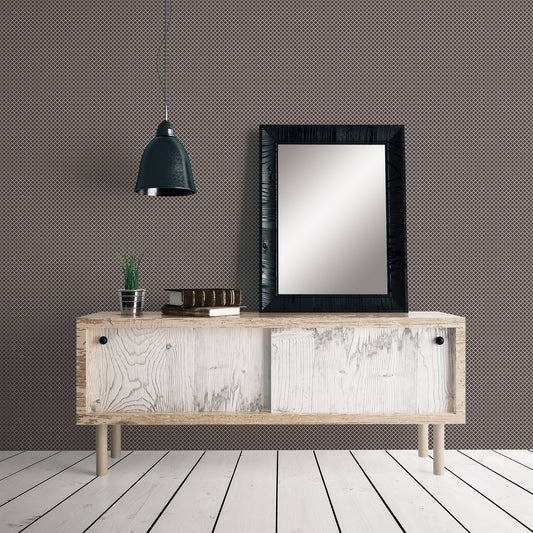 Small Prints Medallion Wallpaper - Black - Galerie - G56662 - Premier Wallcovering