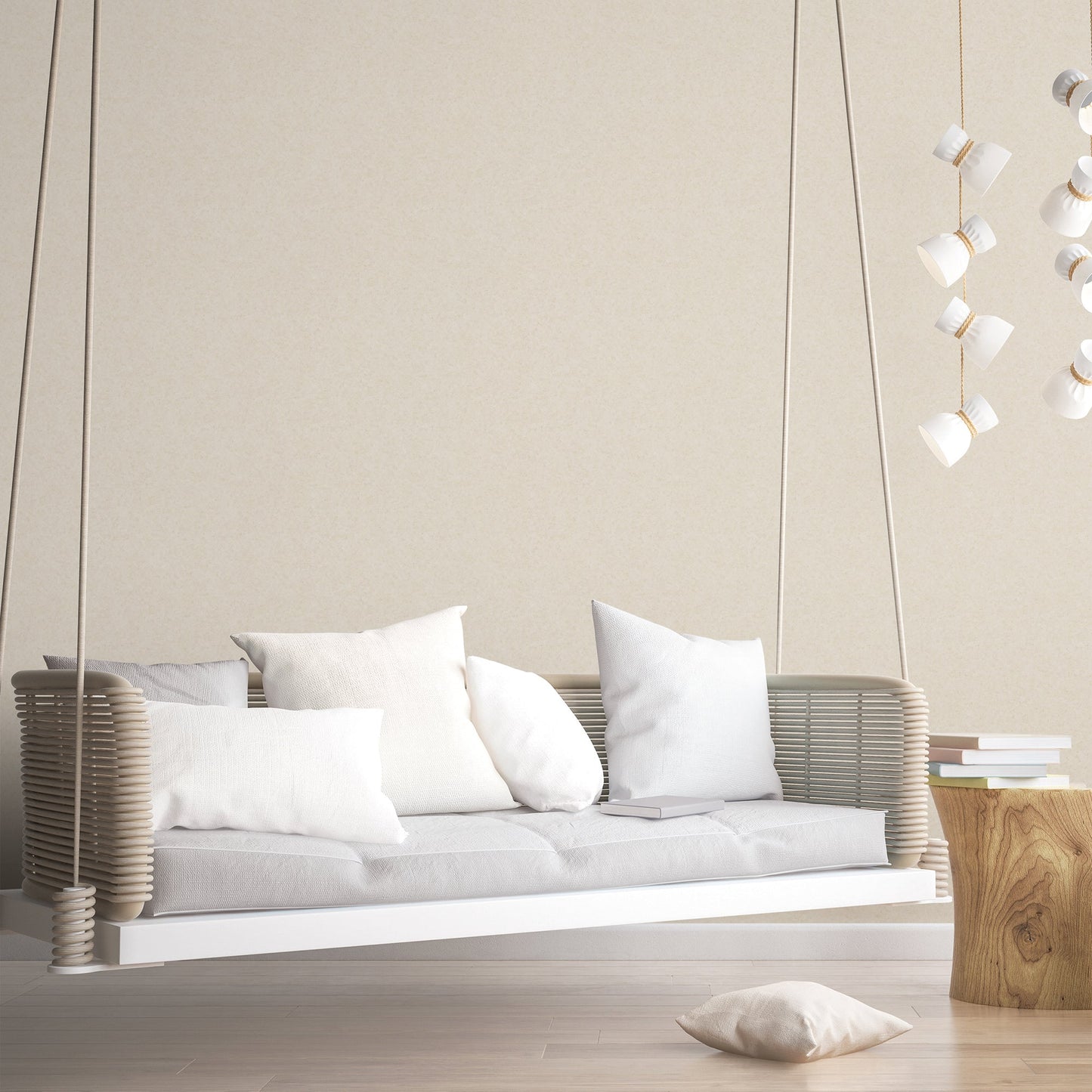 Small Prints Mini Texture Wallpaper - Light Beige - Galerie - G56674 - Premier Wallcovering
