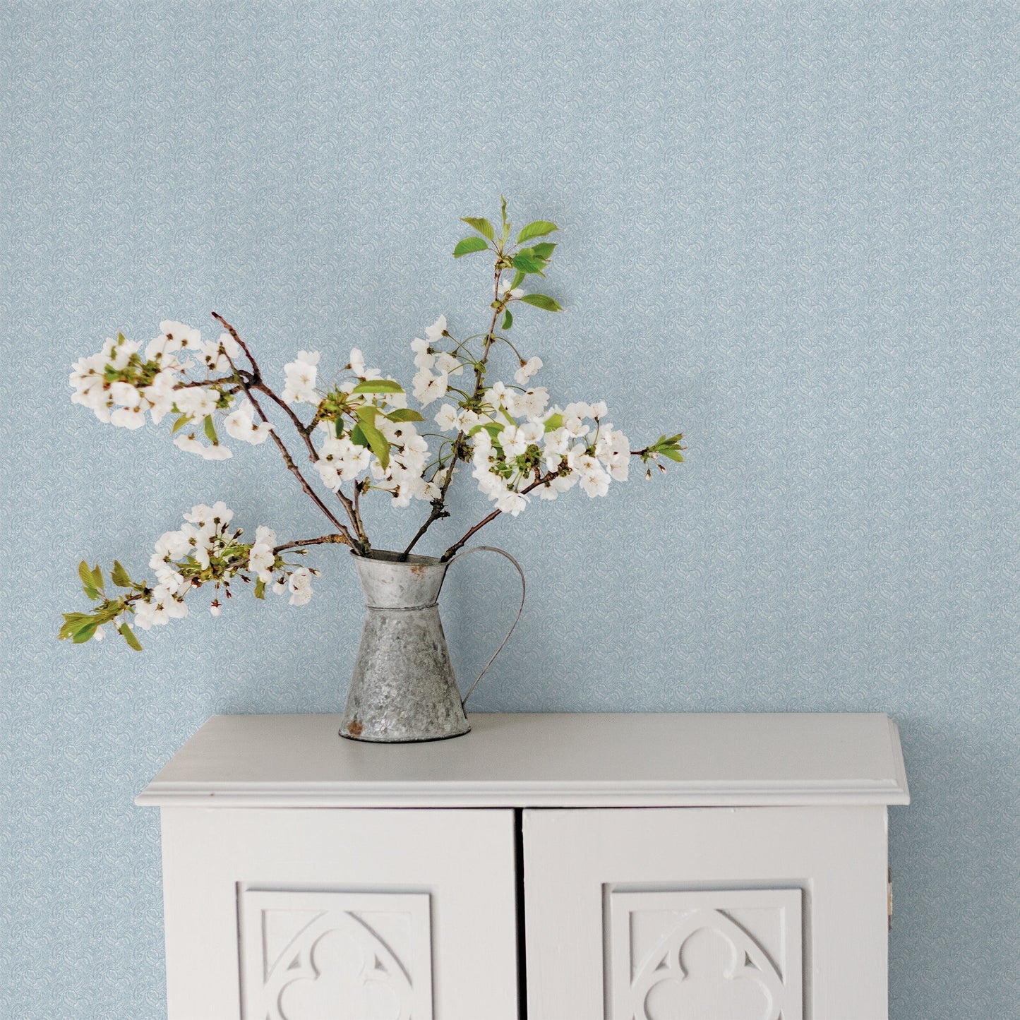 Small Prints Small Paisley Wallpaper - Blue - Galerie - G56690 - Premier Wallcovering