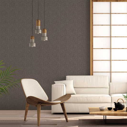 Small Prints Stencil Leaf Wallpaper - Black - Galerie - G56696 - Premier Wallcovering