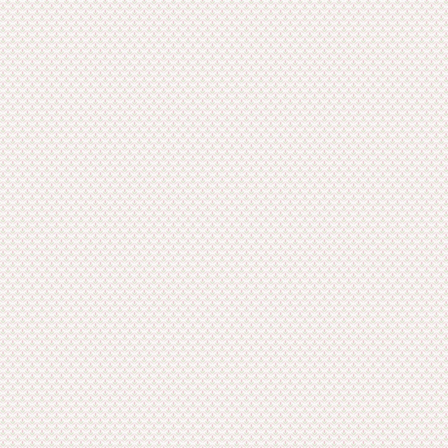 Small Prints Tiny Tulip Wallpaper - Pink / Green - Galerie - G56702 - Premier Wallcovering