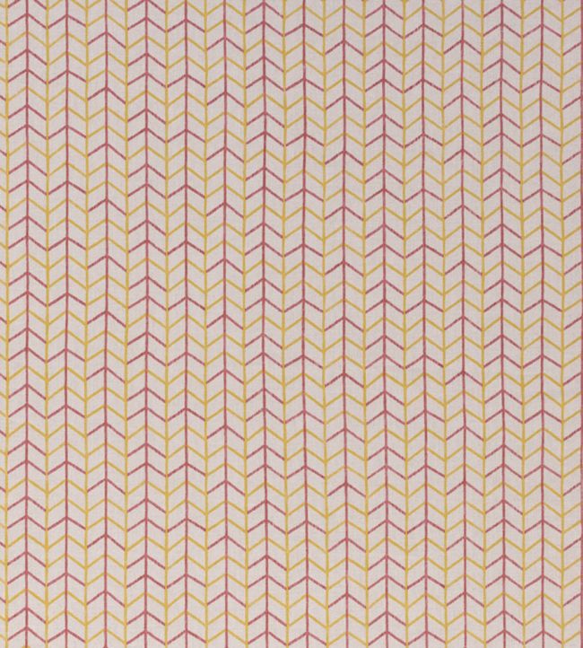 Small Way Fabric - Raspberry - Christopher Farr Cloth - CFF244 - 02 - Premier Wallcovering