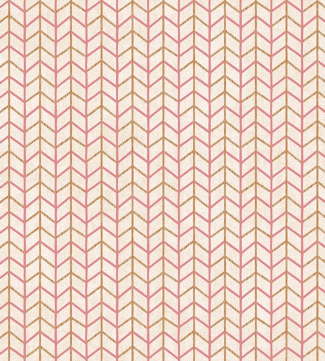 Small Way Grass Cloth Wallpaper - Rose - Christopher Farr Cloth - CFW102 - 04 - Premier Wallcovering