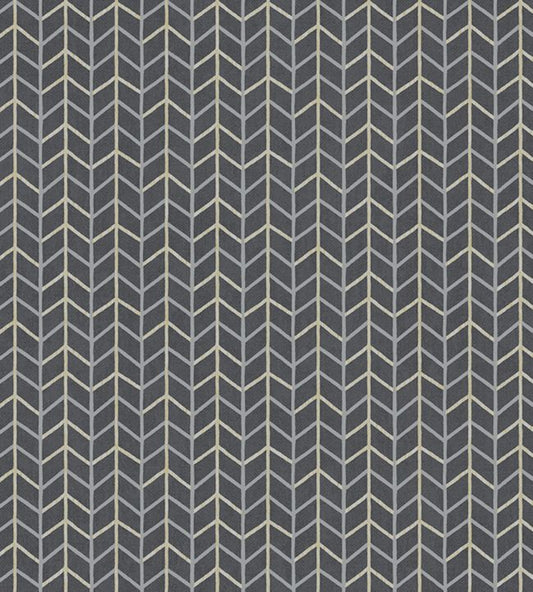 Small Way Grass Cloth Wallpaper - Coal - Christopher Farr Cloth - CFW102 - 03 - Premier Wallcovering