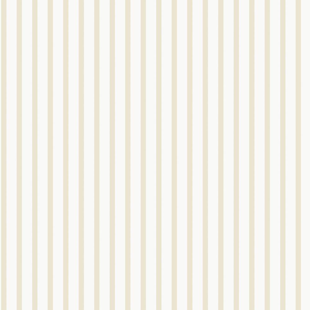 Smart Stripes Breton Stripe Wallpaper - Beige - Galerie - G68052 - Premier Wallcovering