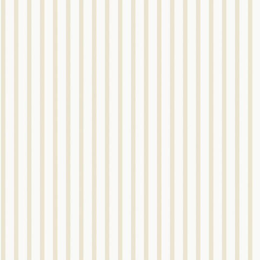 Smart Stripes Breton Stripe Wallpaper - Beige - Galerie - G68052 - Premier Wallcovering