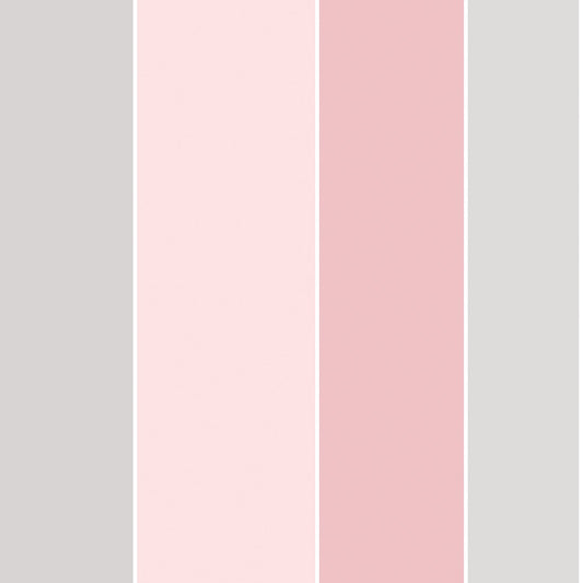 Smart Stripes Wide - Multi Stripe Wallpaper - Pink / Grey - Galerie - G67597 - Premier Wallcovering