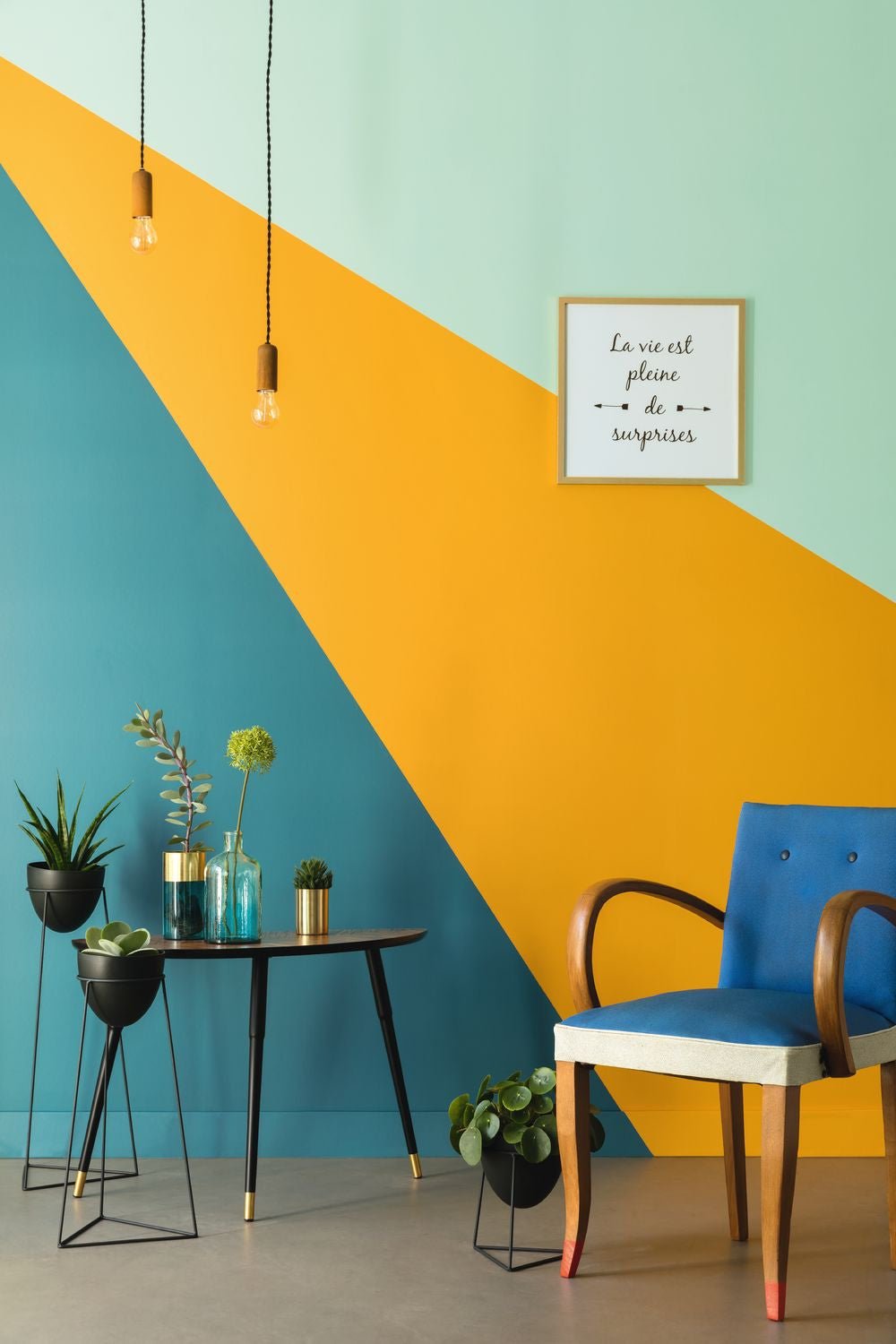 Smile Uni Wallpaper - Bleu Canard - Caselio - 69866616 - Premier Wallcovering