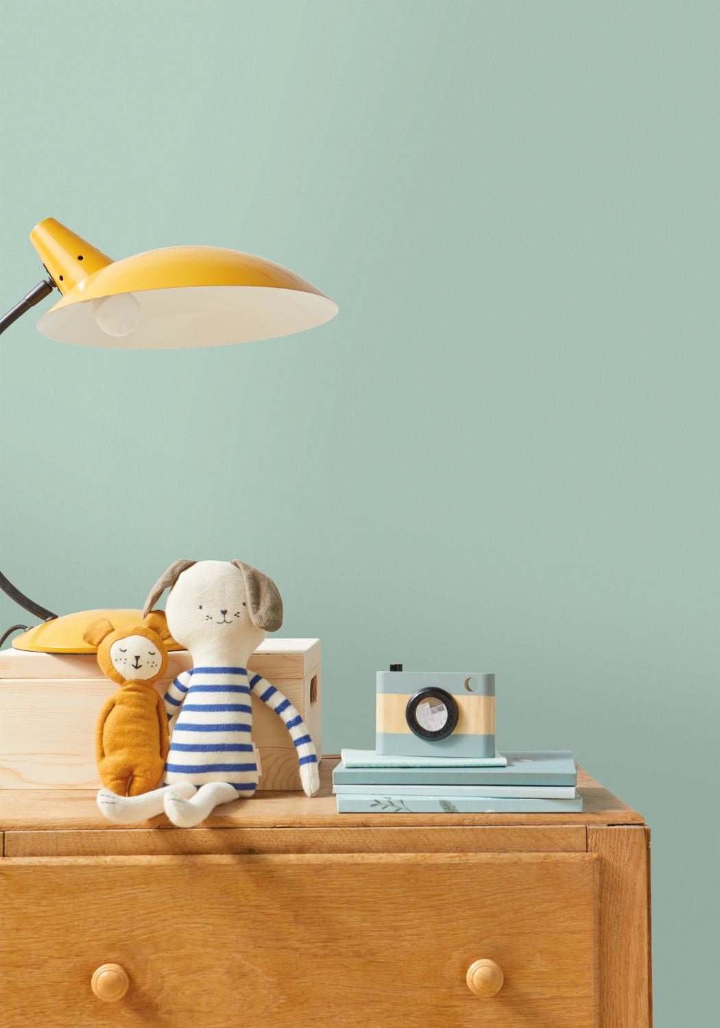 Smile Uni Wallpaper - Menthe - Caselio - 69867046 - Premier Wallcovering