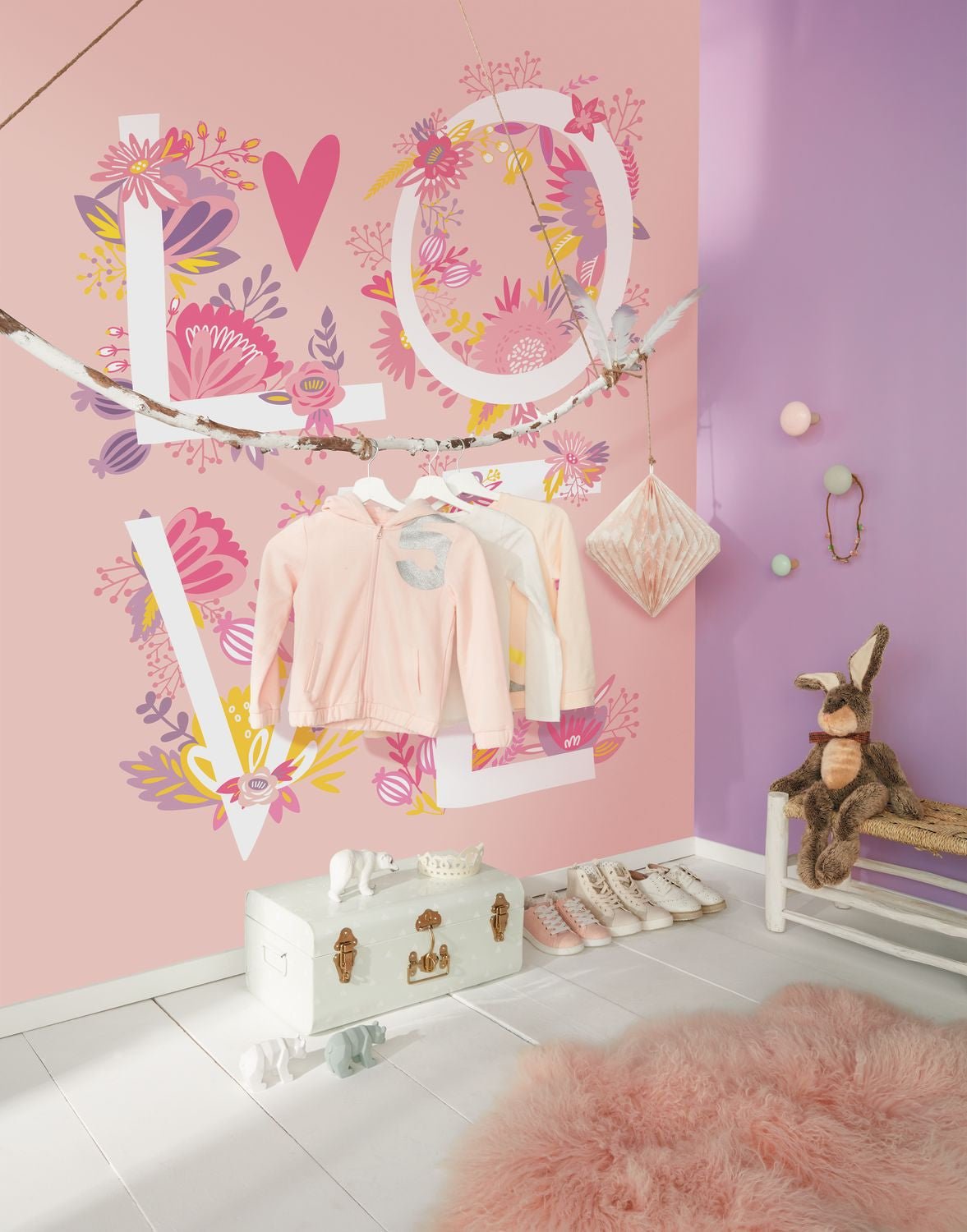 Smile Uni Wallpaper - Beige - Caselio - 69861111 - Premier Wallcovering