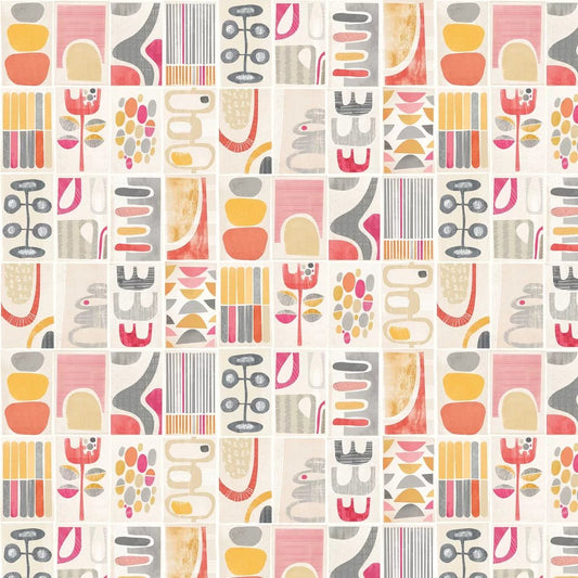 Snip Snip Wallpaper - Tulip & Smoke - Ohpopsi - ABS50129W - Premier Wallcovering