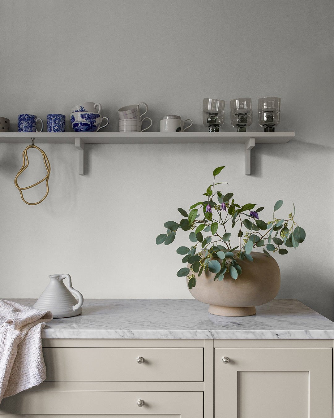 Snövit Wallpaper - White - Midbec - 77012 - Premier Wallcovering