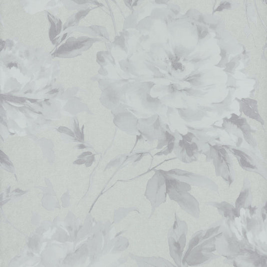So White Floral Wallpaper - Blanc - Casadeco - 29060137 - Premier Wallcovering