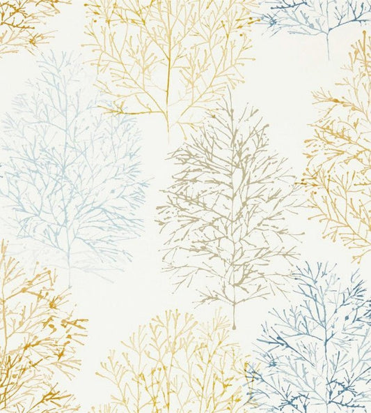 Soetsu Wallpaper - Stonewash / Papaya - NZAW112001 - Scion - Premier Wallcovering