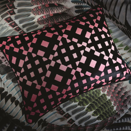 Soft L'aveu Fabric - Magenta - Christian Lacroix - FCL7049/01 - Premier Wallcovering