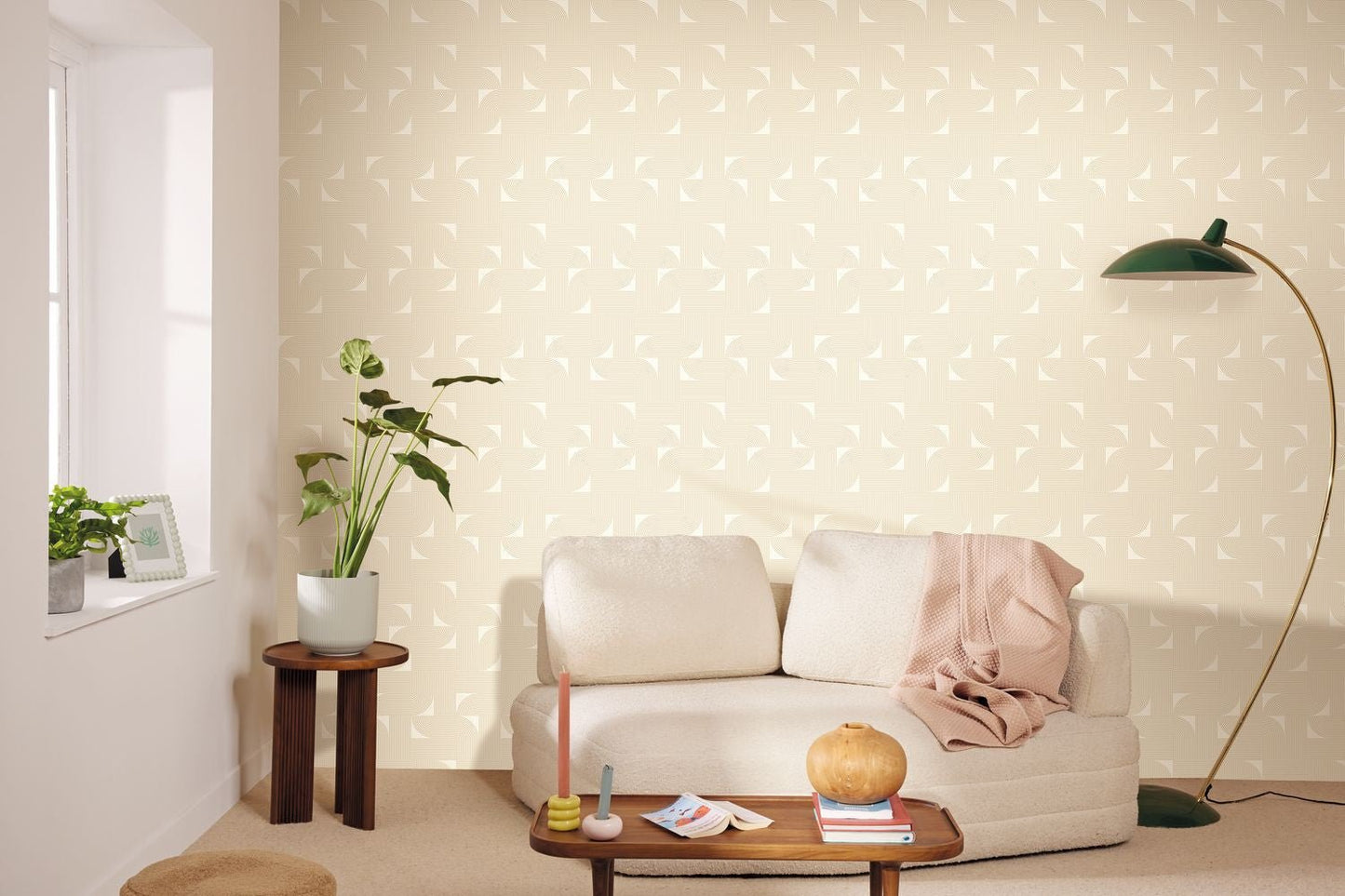 Softness Wallpaper - Blanc - Caselio - 106570014 - Premier Wallcovering