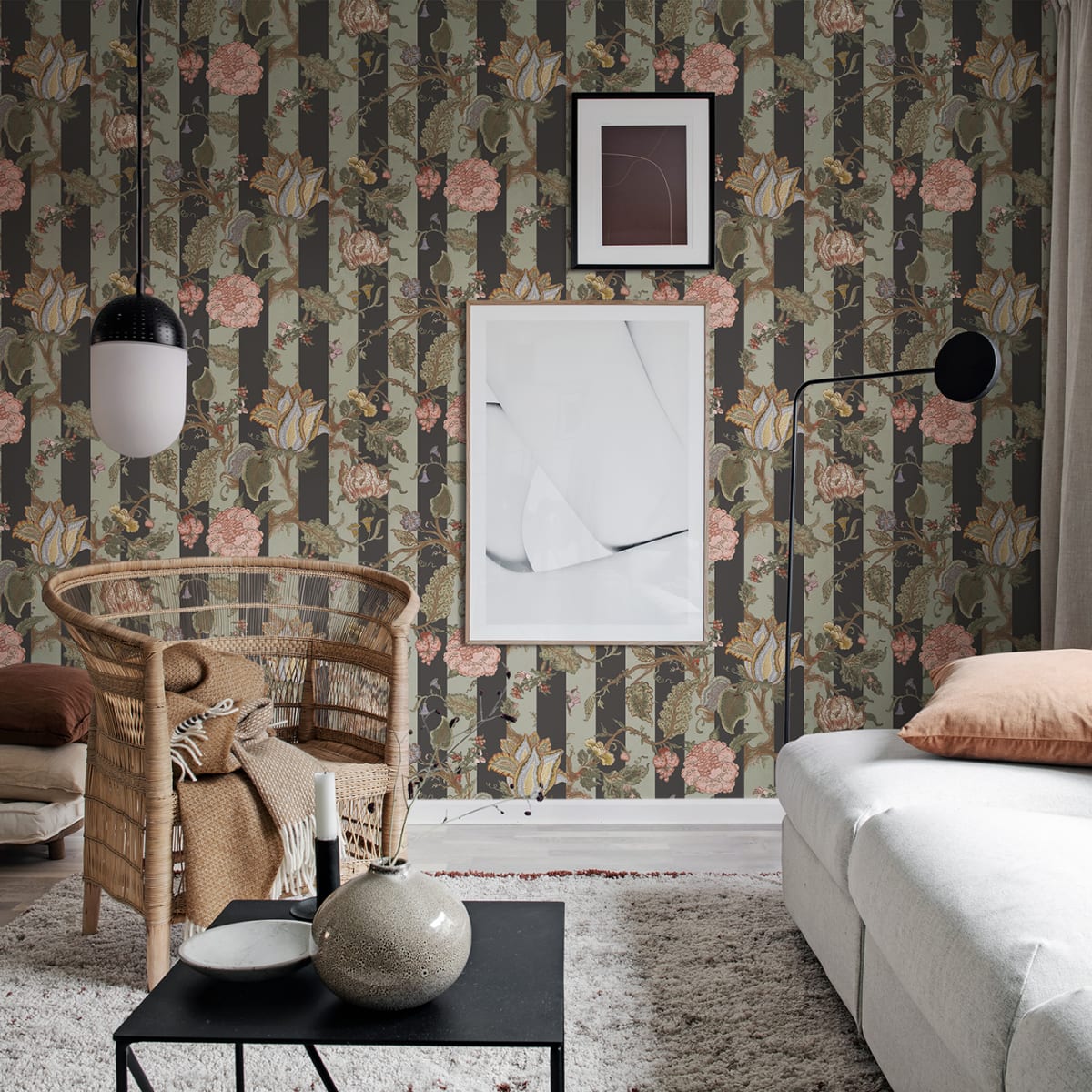 Soho Wallpaper - Fern - Rebel Walls - R17551 - Premier Wallcovering
