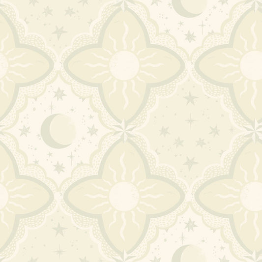 Sol & Måne Wallpaper - Beige/ Gray - Midbec - 29031 - Premier Wallcovering