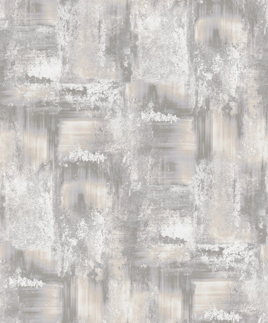 Solara Verona Wallpaper - Pewter - Rasch - 538519 - Premier Wallcovering