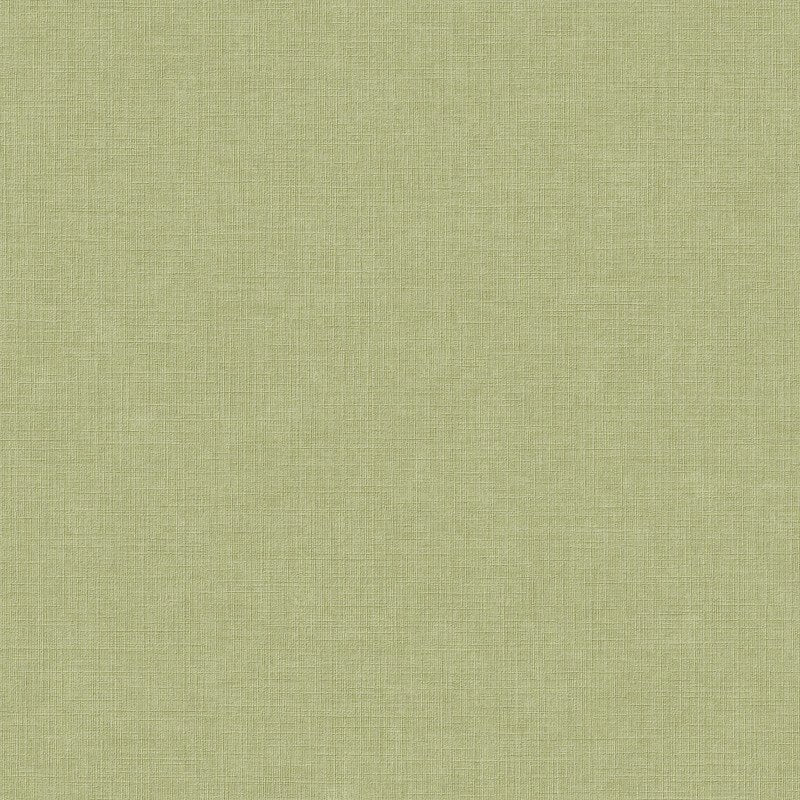 Solena Linen Texture Wallpaper - Green - Grandeco - A71007 - Premier Wallcovering