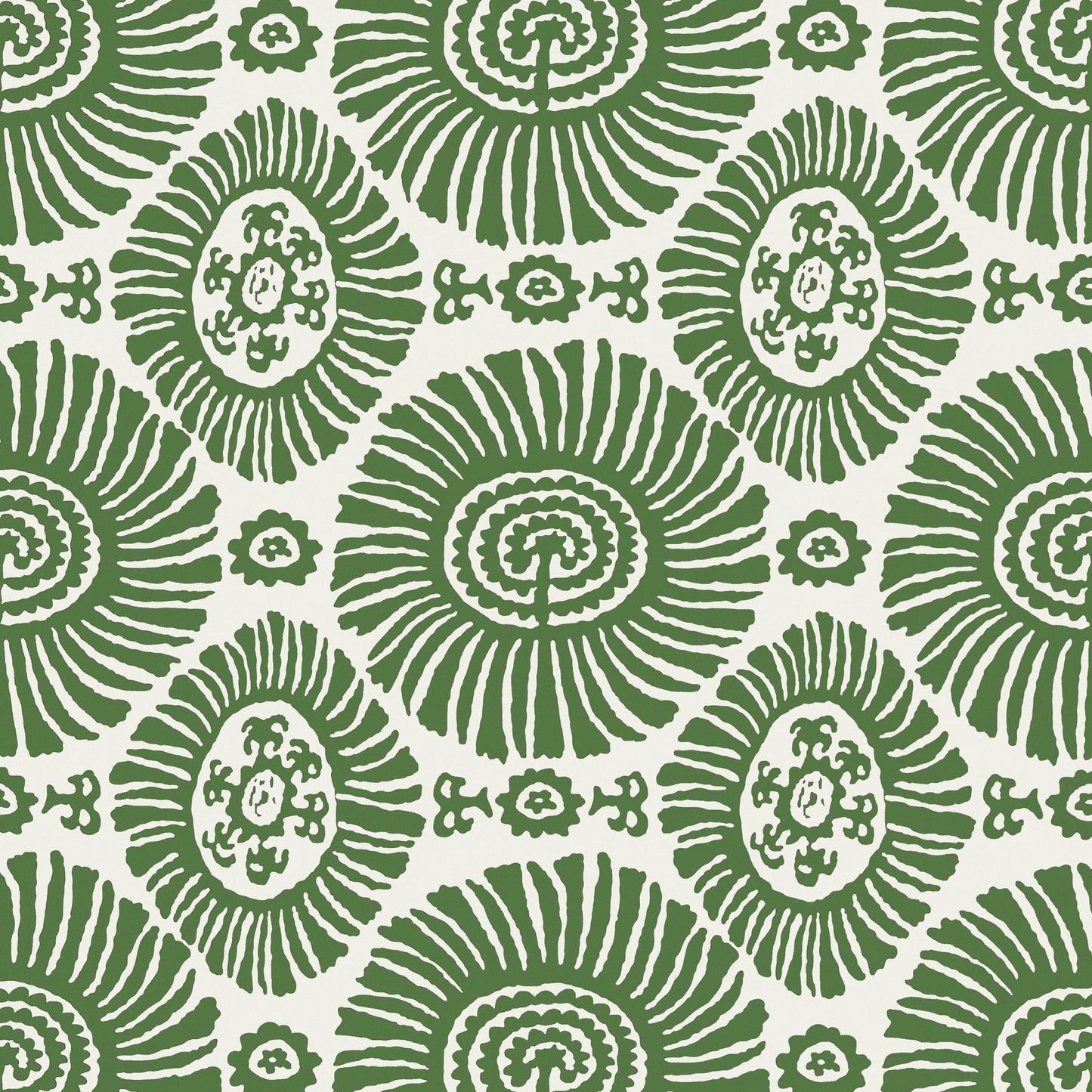 Solis Wallpaper - Emerald Green - Thibaut - T10081 - Premier Wallcovering