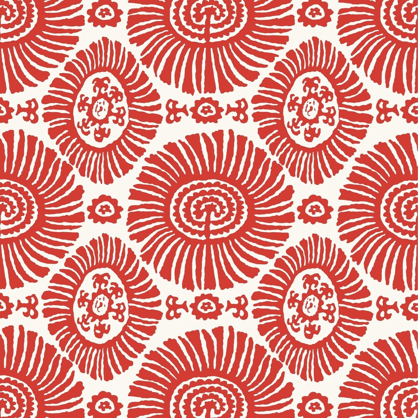 Solis Wallpaper - Coral - Thibaut - T10080 - Premier Wallcovering
