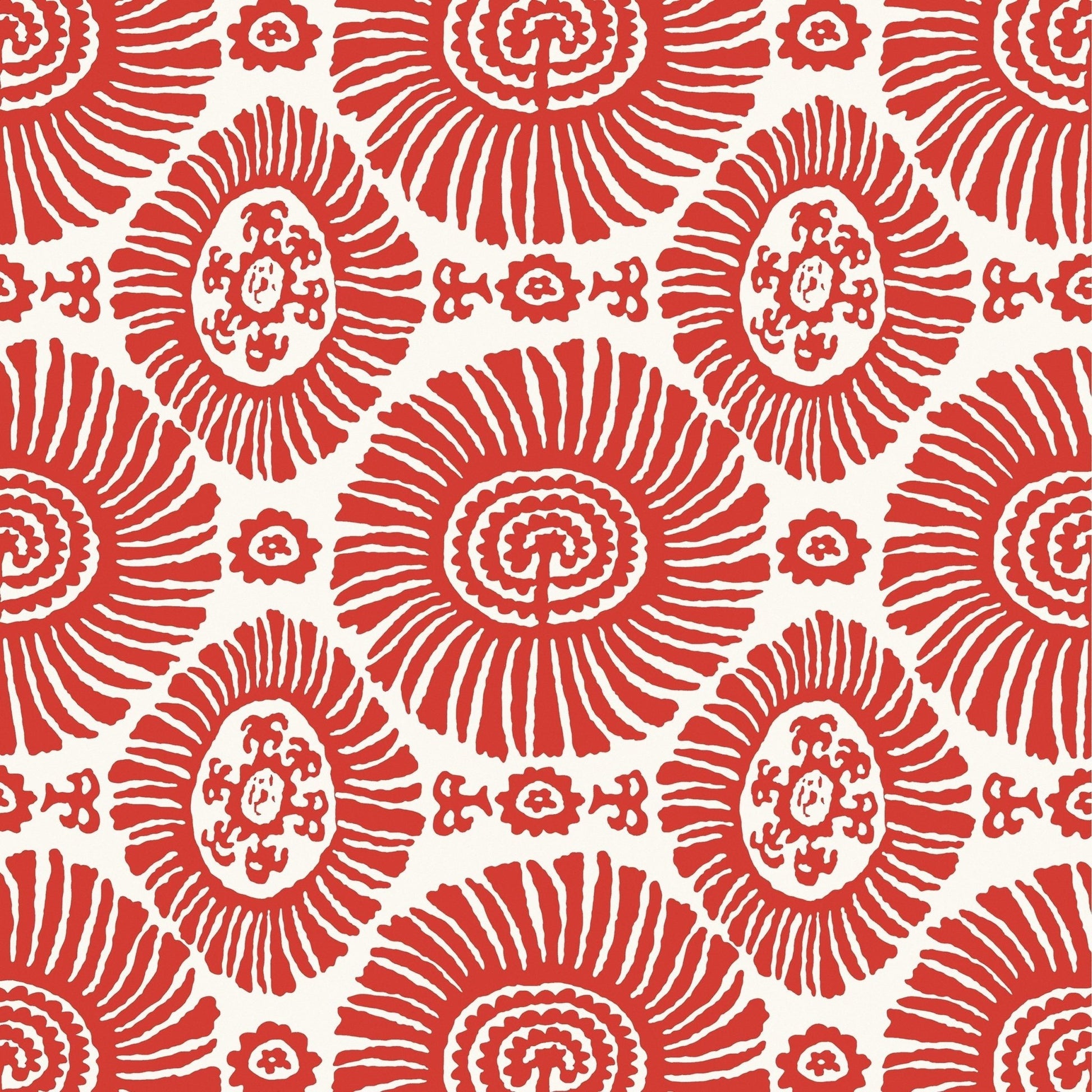 Solis Wallpaper - Coral - Thibaut - T10080 - Premier Wallcovering