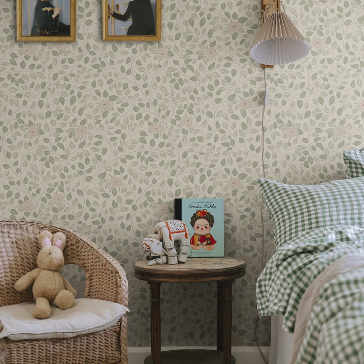 Solliden Wallpaper - Spring Green - Sandberg - S10462 - Premier Wallcovering