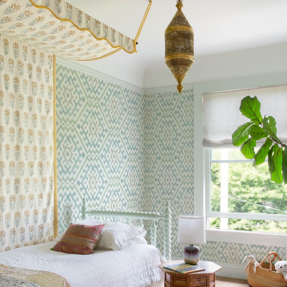 Solola Wallpaper - Green / Blue - A Street Prints - FD27236 - Premier Wallcovering