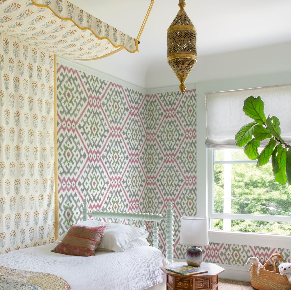 Solola Wallpaper - Pink / Grey - A Street Prints - FD27237 - Premier Wallcovering