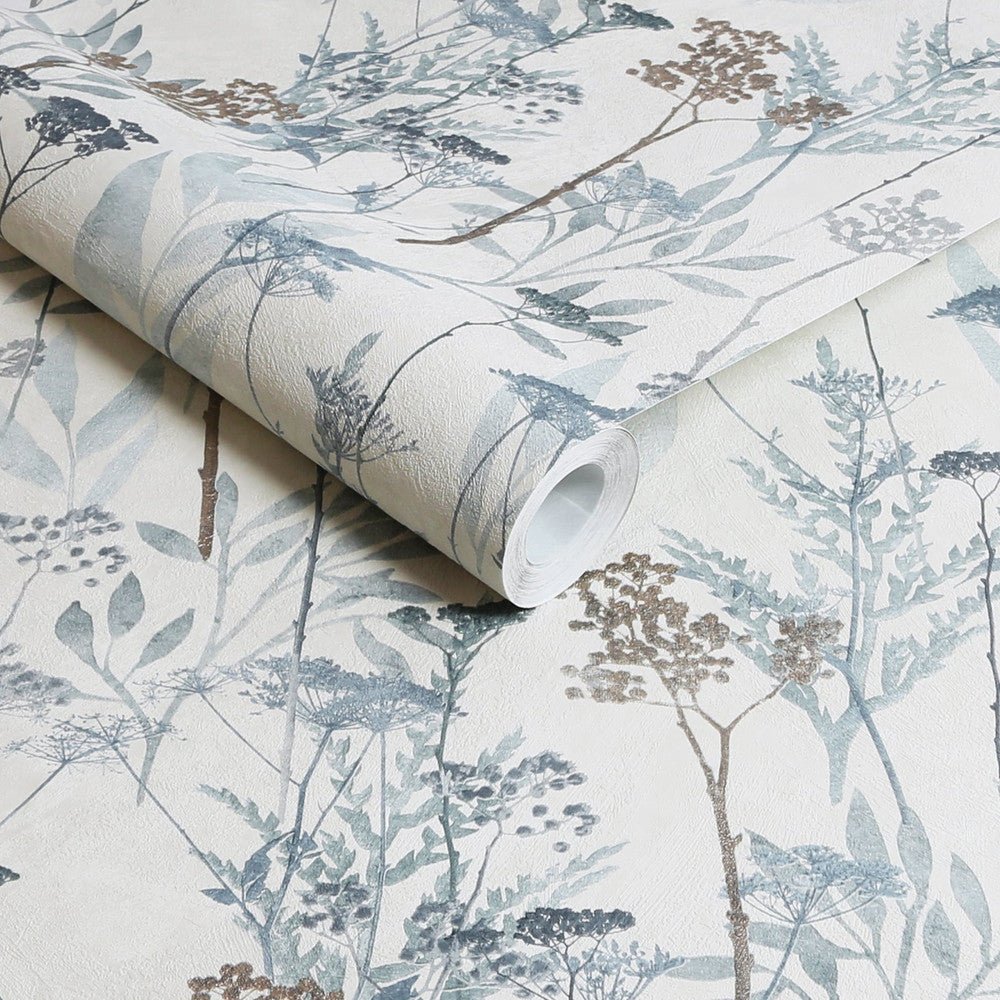 Solstice Wallpaper - Pale Blue - Superfresco Easy - 125060 - Premier Wallcovering