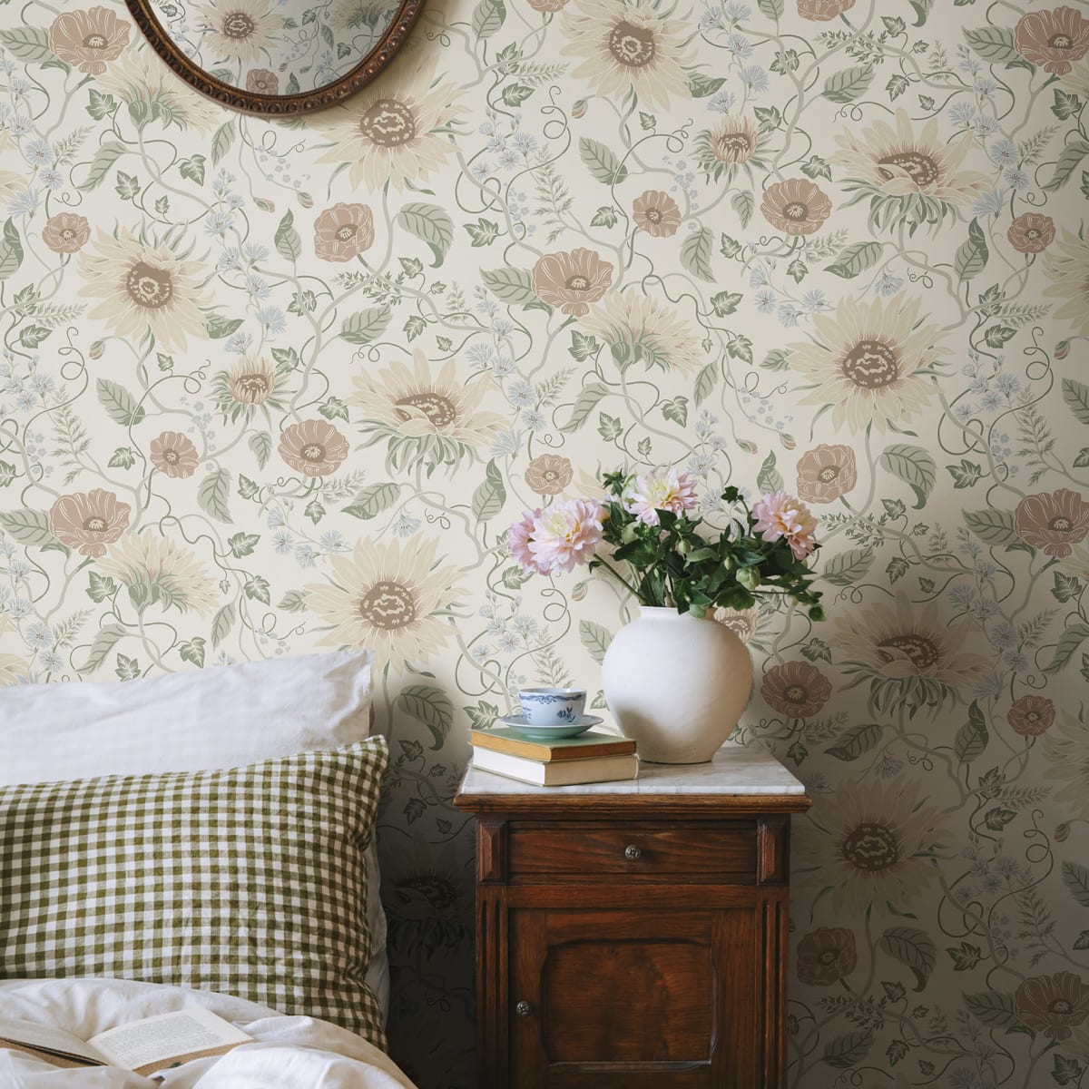 Solveig Wallpaper - Colorful - Sandberg - S10478 - Premier Wallcovering