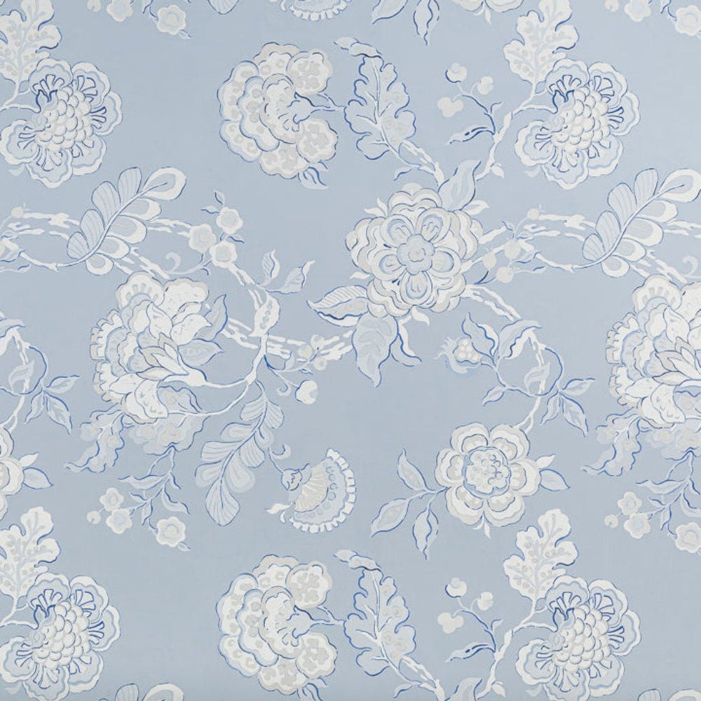 Somerset Wallpaper - Sky - Blithfield - 689-01 - Premier Wallcovering