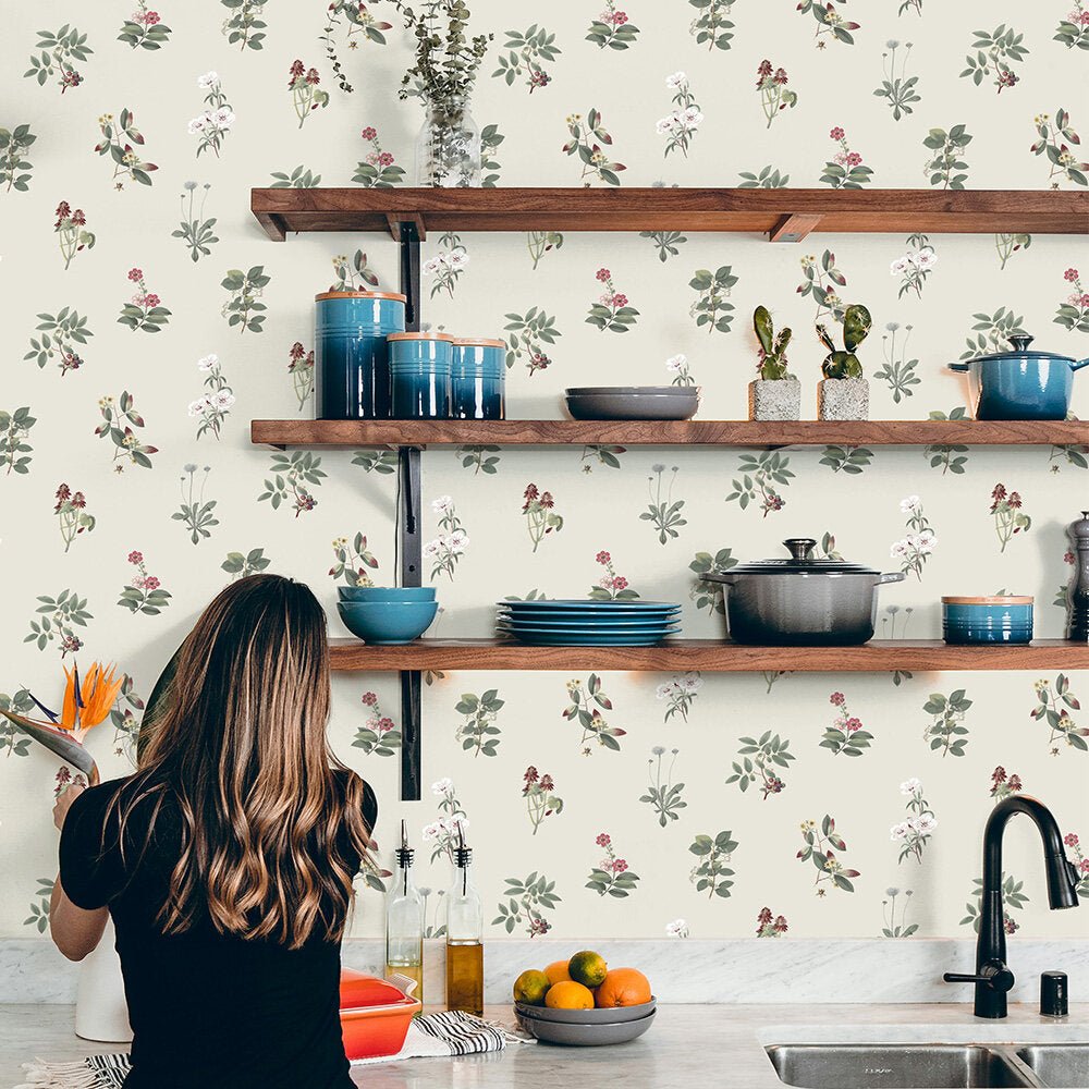 Somerton Wallpaper - Classic Ivory - Timothy Wilman - TW2564 - Premier Wallcovering