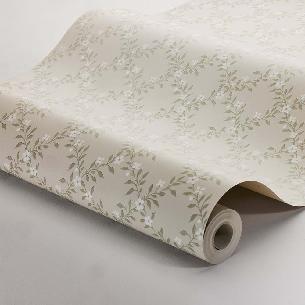 Sommarsloja Wallpaper - Linden Green - Boråstapeter - 3271 - Premier Wallcovering