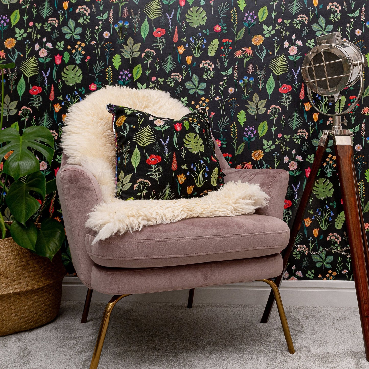 Sonder Wallpaper - Black - Wear The Walls - SRBK894152 - Premier Wallcovering