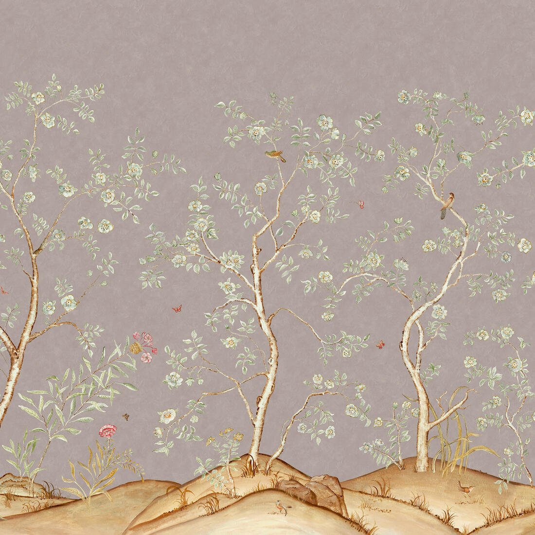 Songbird Wallpaper - Dawn - Andrew Martin - KKSBDA - Premier Wallcovering