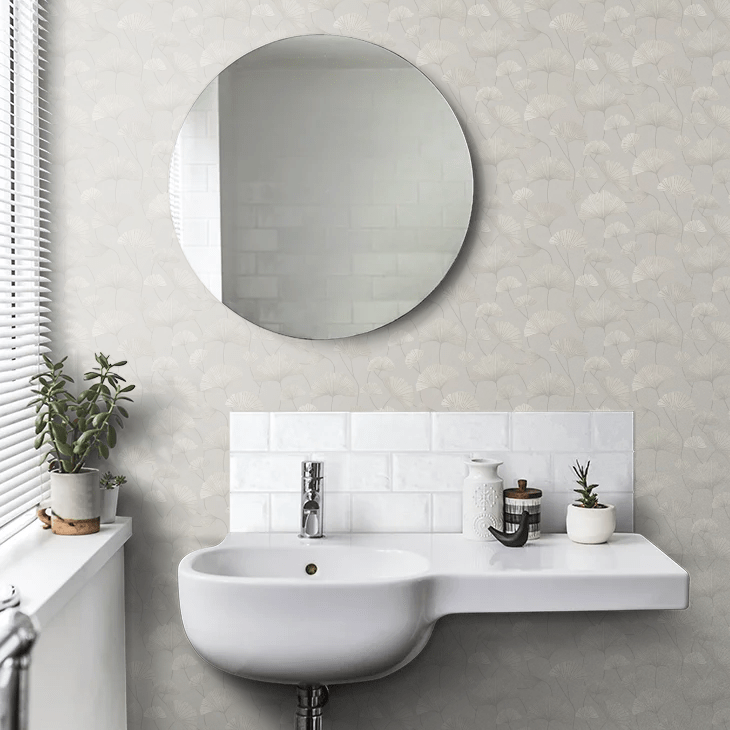 Sophia Wallpaper - Greige - Boråstapeter - 5532 - Premier Wallcovering