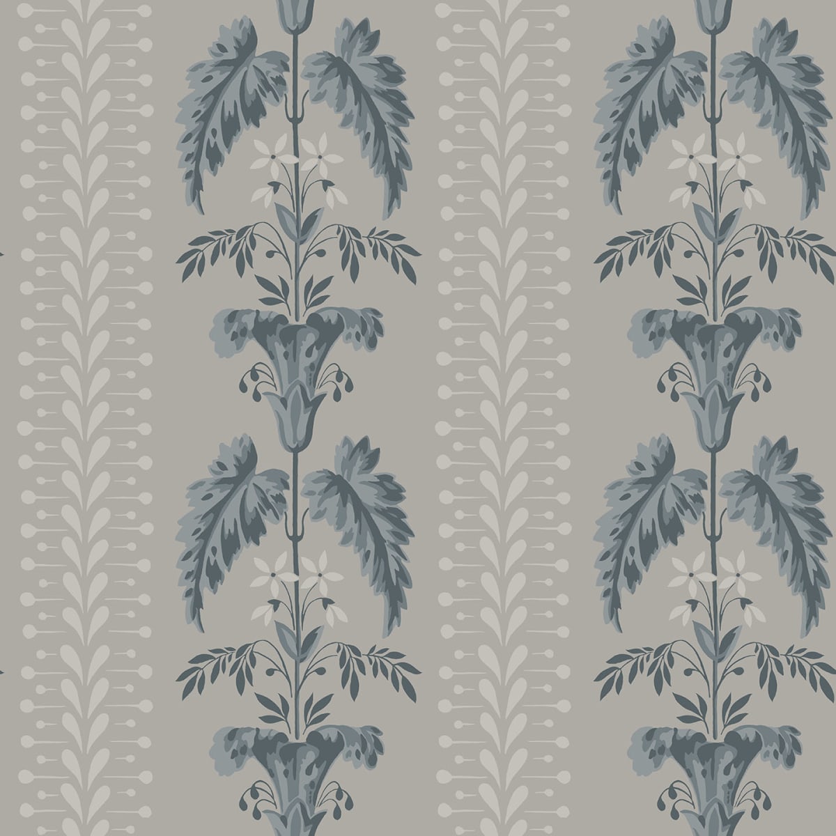 Sophie Wallpaper - Indigo Blue - Sandberg - 831-36 - Premier Wallcovering