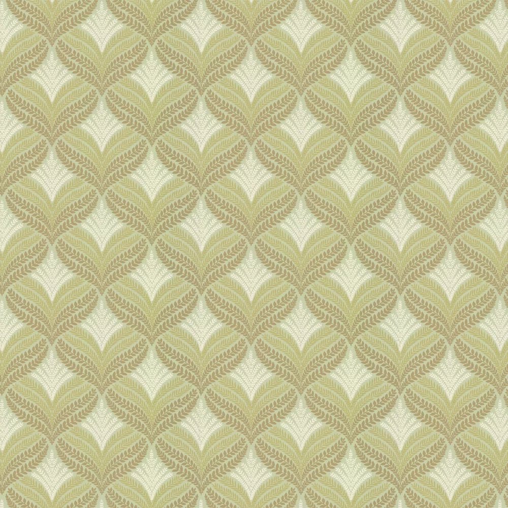 Sotherton Wallpaper - Sage / Gold - Osborne & Little - W7460-02 - Premier Wallcovering