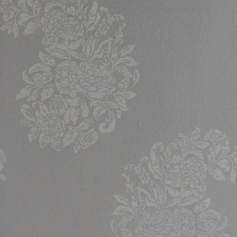 Soubise Wallpaper - Grey - Osborne & Little - W6010-01 - Premier Wallcovering