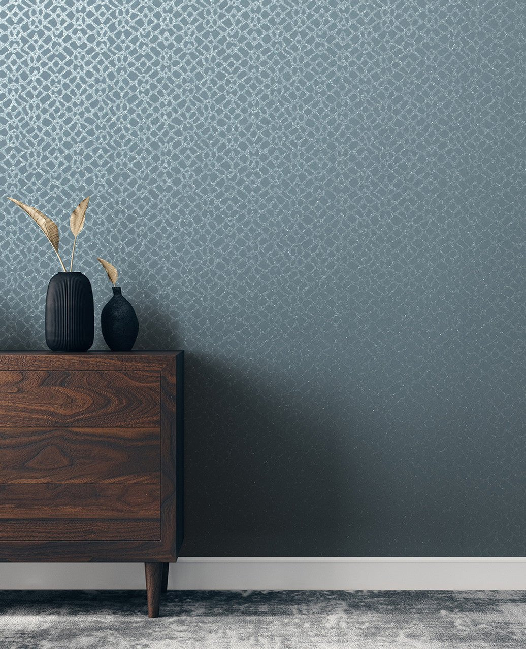 Soul Slow Living Wallpaper - Windy Blue - Hohenberger - 64650 - Premier Wallcovering