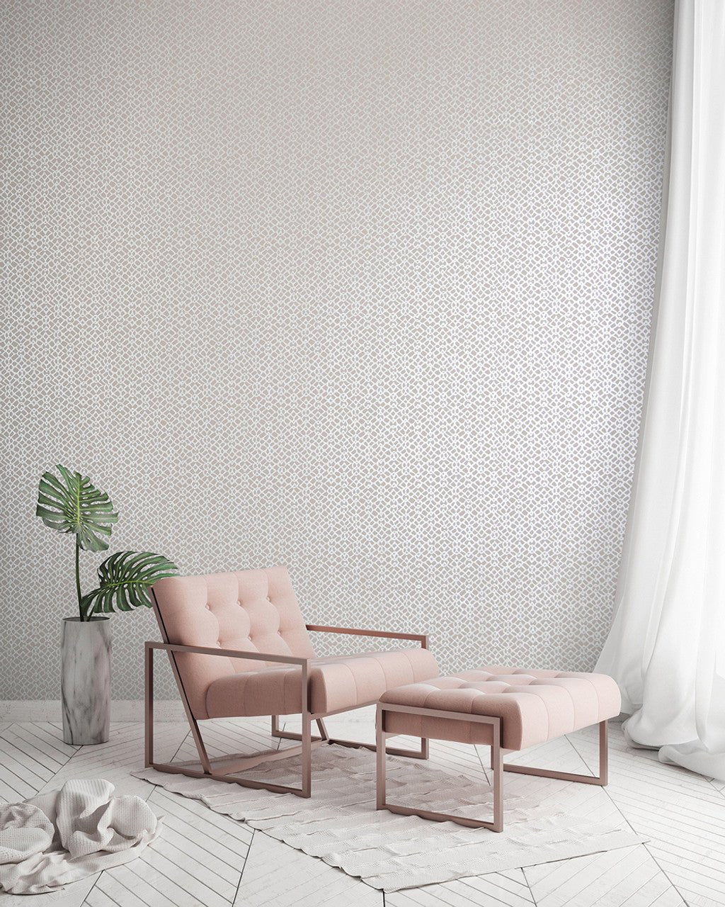 Soul Slow Living Wallpaper - Dusty Lilac - Hohenberger - 64652 - Premier Wallcovering